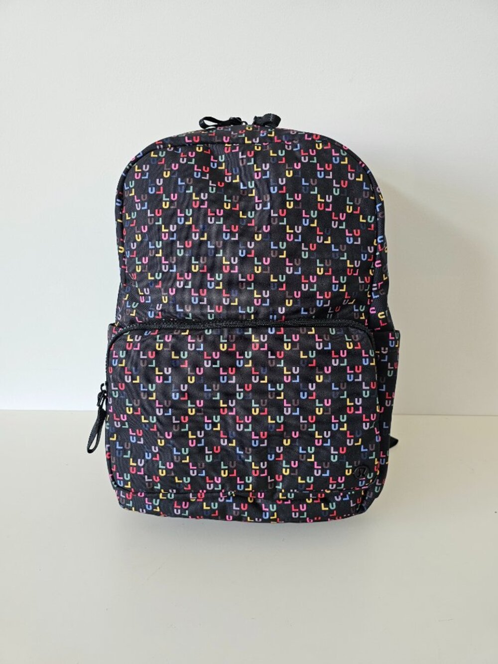 NWT LULULEMON LULB Black Multi Everywhere Backpack Tech Canvas One Size OS
